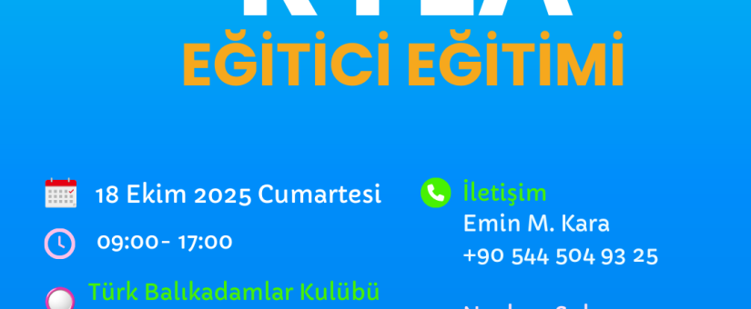 RYLA 2. Eğitici Eğitimini Düzenliyoruz