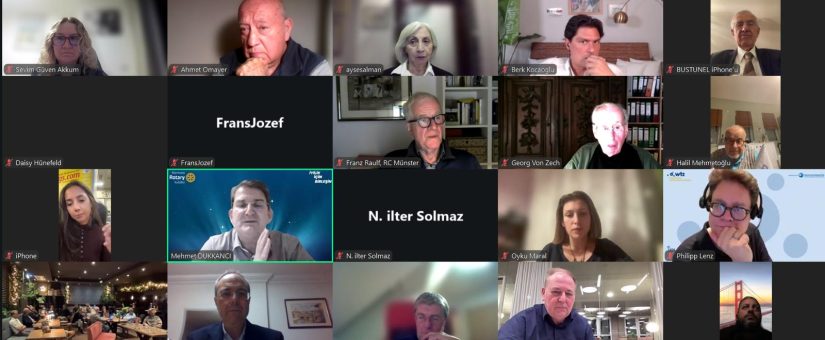 İkiz Kulüplerimizi Globalde ve Ülkemizde Su Sorunları Konulu Toplantıda Ağırladık