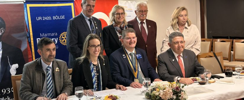 Marmara Rotary ve Santorini İoa Rotary İkiz Kulüp Anlaşması İmzaladı